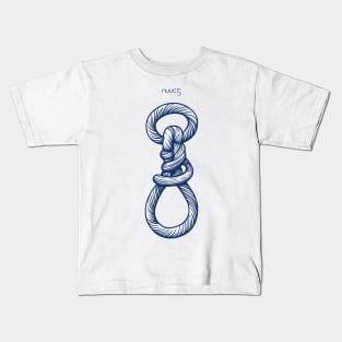 Nautical Sailor Sail Knot 15 of 15 Kids T-Shirt